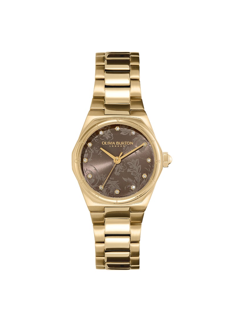 OLIVIA BURTON HEXAGON ANALOG WOMEN'S MUSHROOM CASE WATCH - 24000107 - Image 1