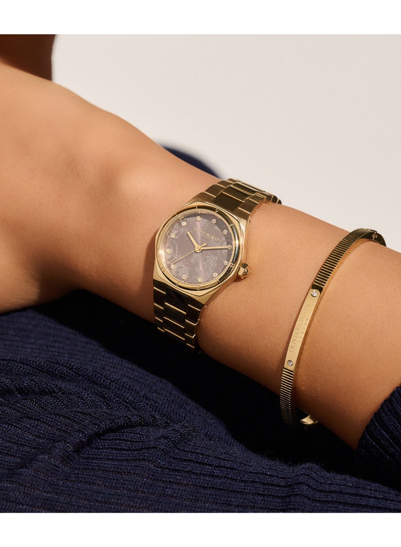 OLIVIA BURTON HEXAGON ANALOG WOMEN'S MUSHROOM CASE WATCH - 24000107 - Image 3