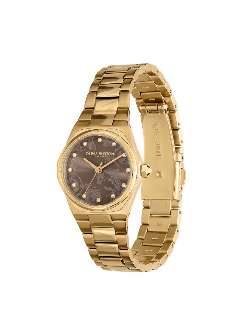 OLIVIA BURTON HEXAGON ANALOG WOMEN'S MUSHROOM CASE WATCH - 24000107 - Image 2