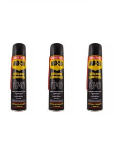 MD-50 Silicone Lubricant MD-50 Spray Oil Silicon For tredmill - 3 PC * 400 ml  - Image 1