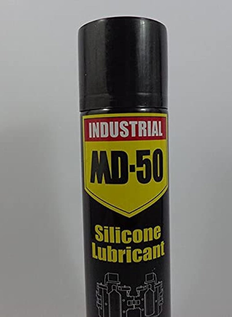 أم دي-50 اسبري سيليكون  لتزيت المشايات الرياضية عدد 3 عبوة ٤٠٠ مل  MD-50 - Image 2