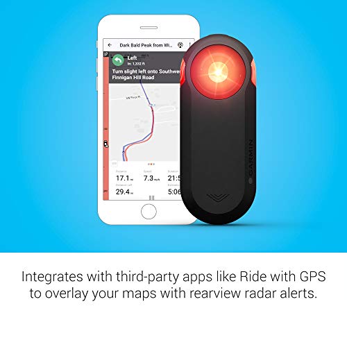 Garmin 010-02376-00 Varia RTL515, Cycling Rearview Radar with Tail Light, Visual and Audible Alerts for Vehicles Up to 153 Yards Away - Image 5