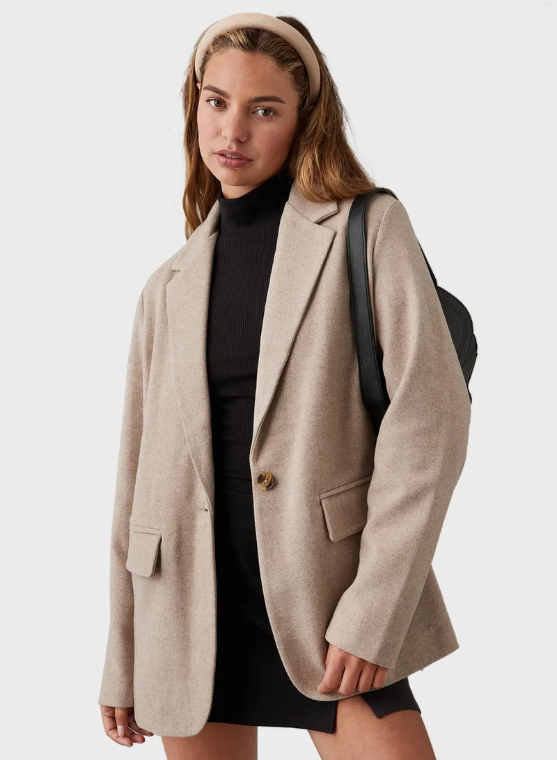American Eagle Pocket Detail Boyfriend Blazer