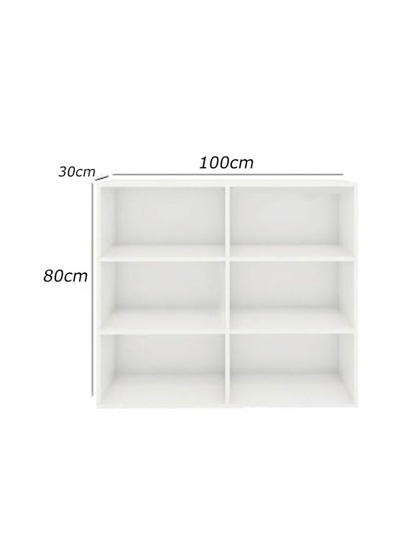 Furniture Store - Modern library, height 80 cm - width 100 cm - depth 30 cm, from Furniture Store. - Image 1