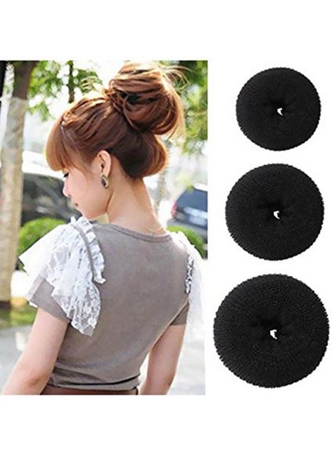 OUT OF BOX Hair Pin Puff and Donut Bun 3 Size Extreme Hair Volumizer Set of 3 - Image 3