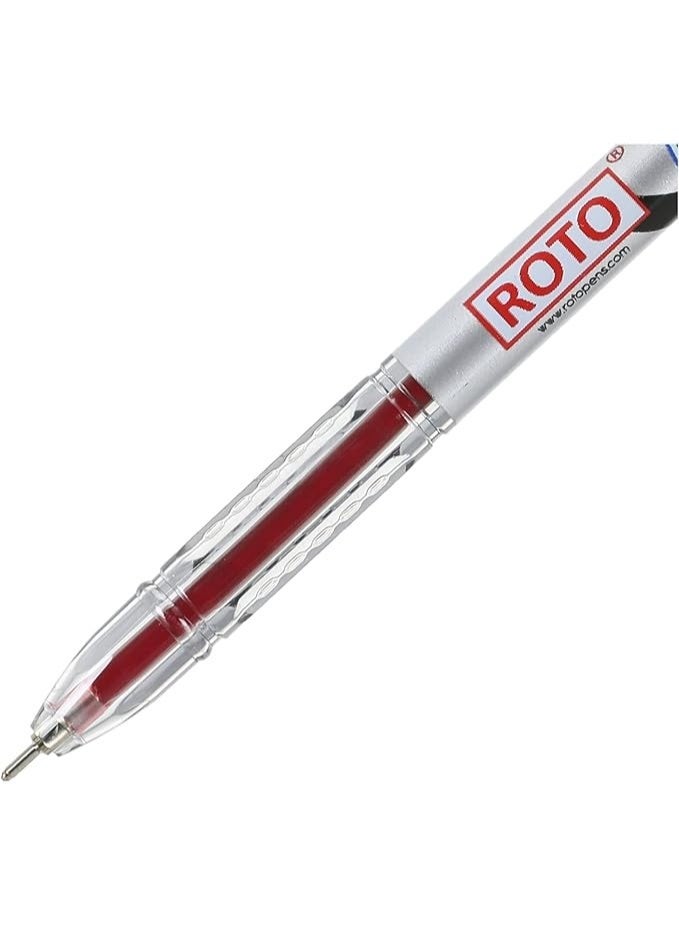 Roto 0.7mm Liquid Ballpoint Pen – Smooth Writing – Blue Ink - Image 1