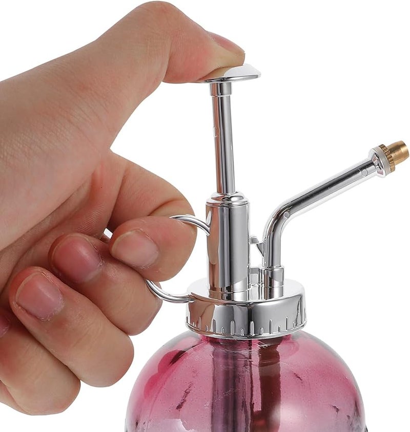 Vintage Glass Watering Can Fine Mist Sprayer For Succulents Indoor Outdoor Plants - Image 4