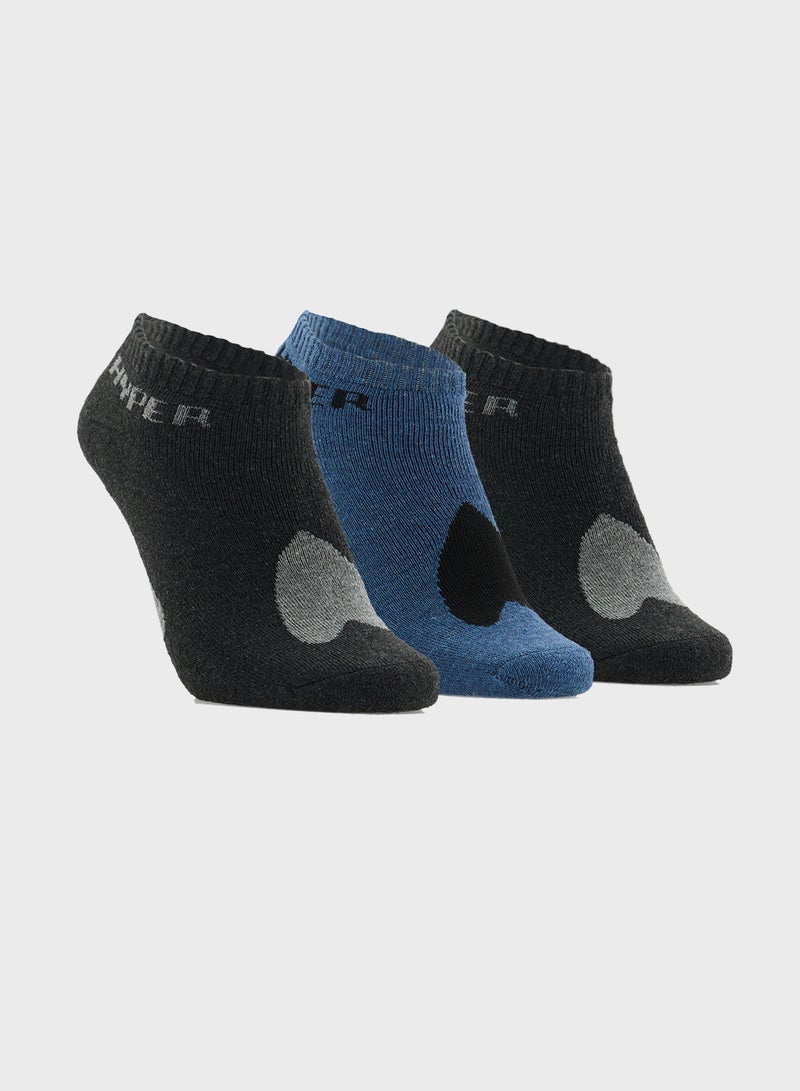 Seventy Five Basics 3 Pack Of Socks  - Image 1