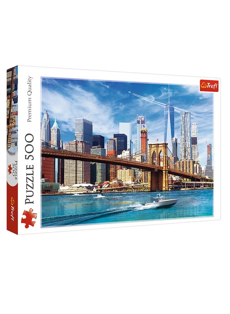 Trefl - View of New York Puzzle 500 Pieces - 37331 - Image 1