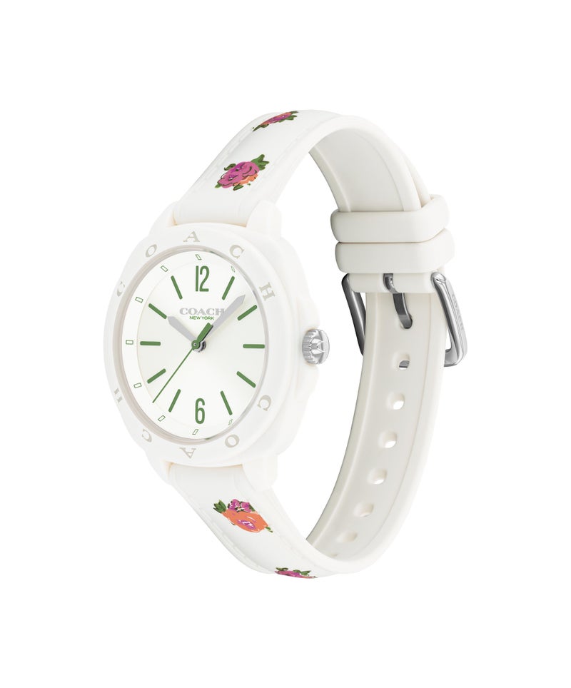 COACH ساعة تونيو أنالوج للنساء بحافظة تشالك TR90 - Image 1