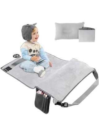 Toddler Airplane Travel Bed, Kids Airplane Seat Extender Travel Seat Inflatable Airplane Foot Rest Portable Airplane Travel Bed - pzsku/Z1B7689589AEBB4308FF1Z/45/_/1726750291/d5474349-3bf8-4f9e-bd29-6c6e5b1989f4