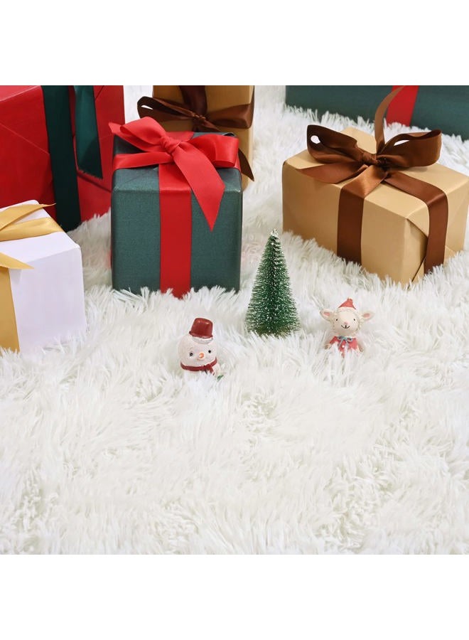 Jelymark Super Soft Shaggy Rug for Bedroom, 6x9 Feet Fluffy Carpet for Living Room, Fuzzy Indoor Plush Area Rug for Home Decor, Furry Floor Rugs for Dorm, Kids Nursery Rug for Girls, Cream White - Image 5