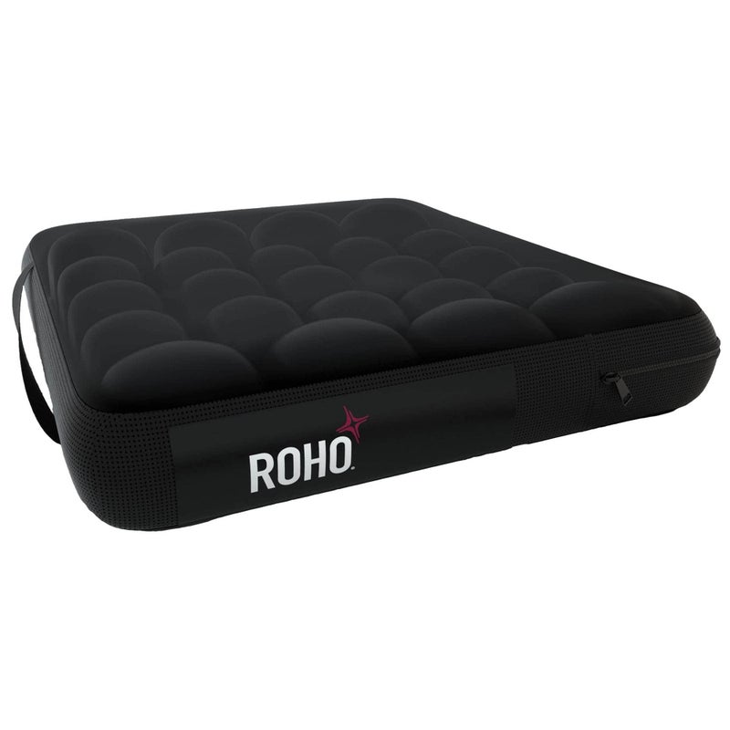ROHO MOSAIC Cushion, Standard, Inflatable Seat Cushion for Office Chair, Wheelchair, Cars, Home Living, & Back Pain Support, Adjustable Cushion with Stretchable Cover & Non-Skid Bottom, 18" x 18" - Image 1