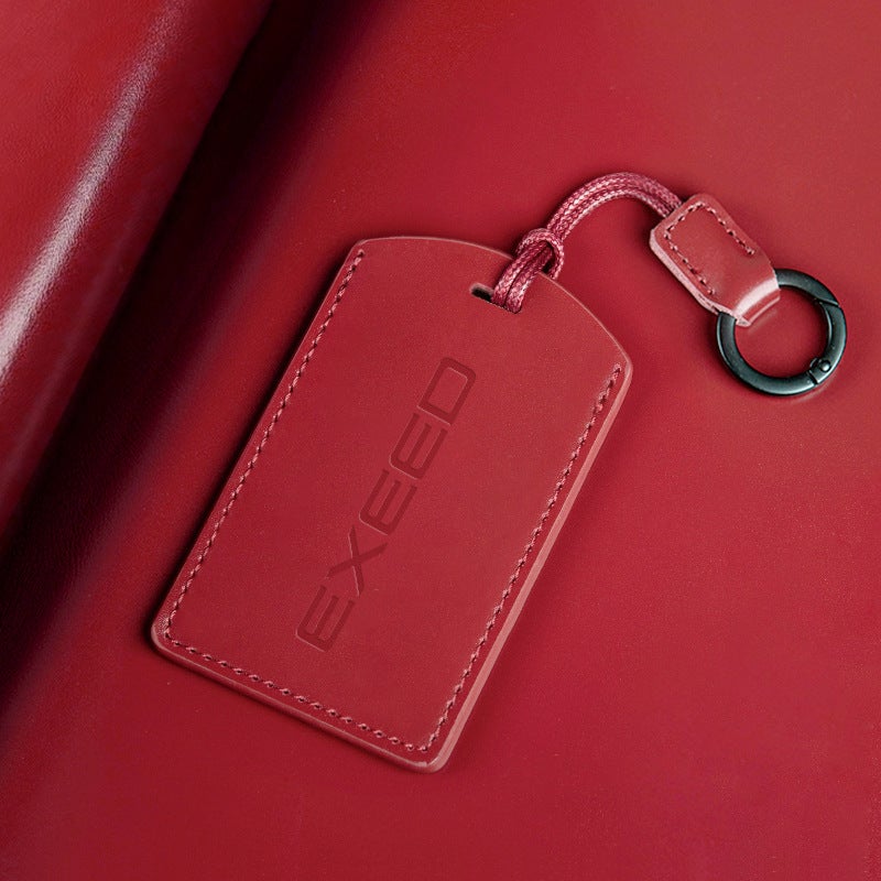 Cowhide Star Way Star Epoch Et Card Key Set Moon Key Set Sanno Card Buckle Leather Nfc Card Set - Image 5