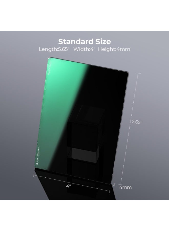 K&F Concept ND32 (5 Stops) Square ND Filter - 4 x 5.65" - Compatible with Tilta & SmallRig Matte Box - Slim Multi-Coated HD Optical Glass - Perfect for Cinematic Shots  - Image 2
