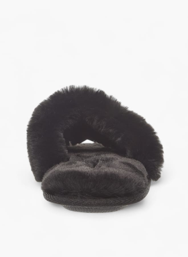Le Confort Womens Bow Applique Slip-On Slippers  - Image 3