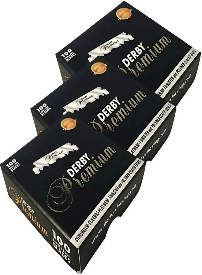 Derby 300 "Derby Premium" Single Edge Razor Blades for straight razor - Image 1