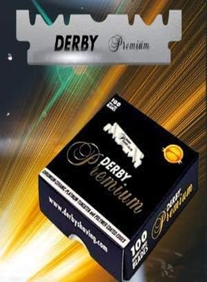 Derby 300 "Derby Premium" Single Edge Razor Blades for straight razor - Image 3
