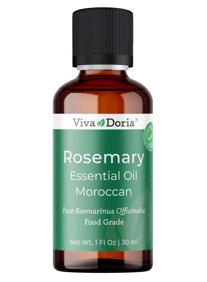 Viva Doria 100% Pure Moroccan Rosemary Essential Oil, Undiluted, Food Grade, 30 mL (1 Fluid Ounce) - Image 1