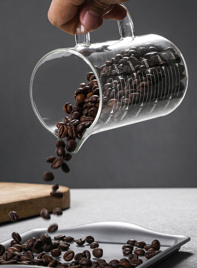 Transparent 500Ml Glass Measuring Cup With Handle & Clear Measurement Marks – Ideal For Baking, Cooking & Precise Liquid Ingredients Measuring - Image 4