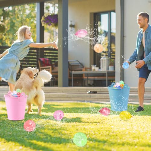 Hibery 2000 Pack Water Balloons with Refill Kits, Latex Water Bomb Balloons Fight Games - Summer Fun for Adults - Image 5