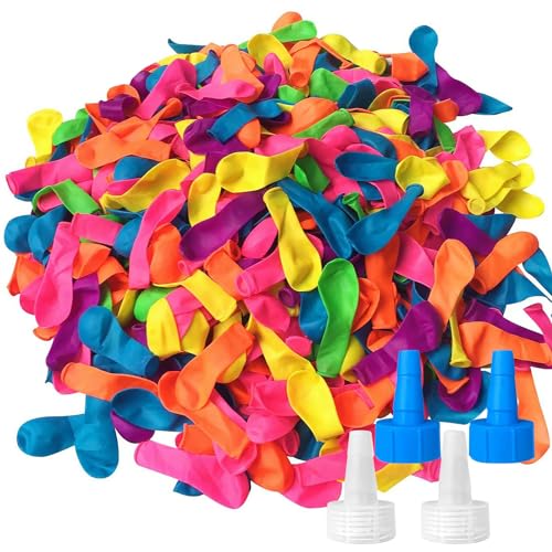 Hibery 2000 Pack Water Balloons with Refill Kits, Latex Water Bomb Balloons Fight Games - Summer Fun for Adults - Image 1