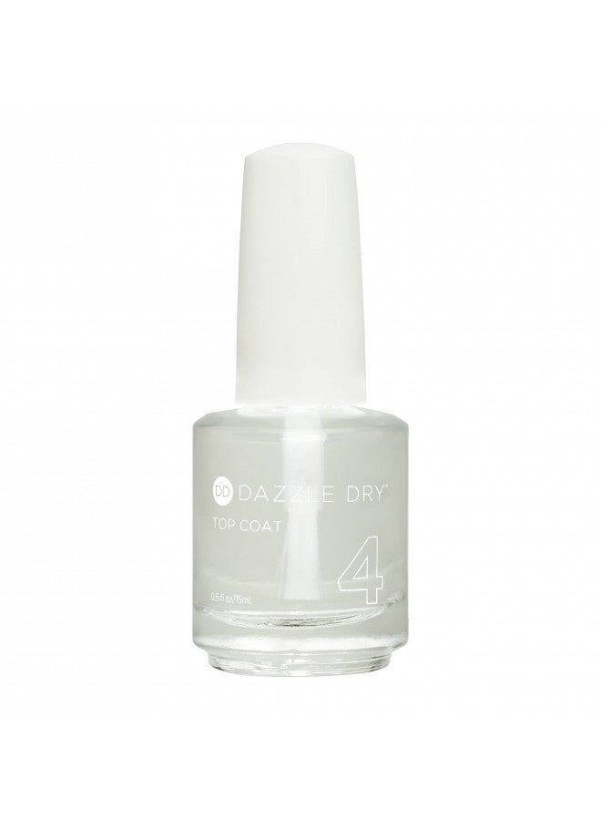 Dazzle Dry Dazzle Dry Step 4 - Top Coat, Fast Drying, 0.5 Oz (15 Ml) - Image 4