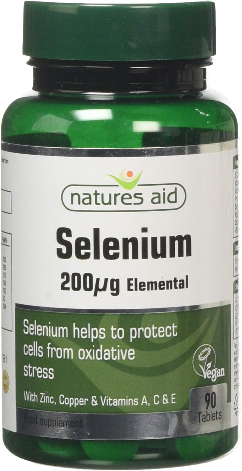 Natures Aid Selenium with Zinc and Vitamins A C E - Image 1