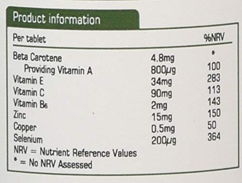 Natures Aid Selenium with Zinc and Vitamins A C E - Image 4