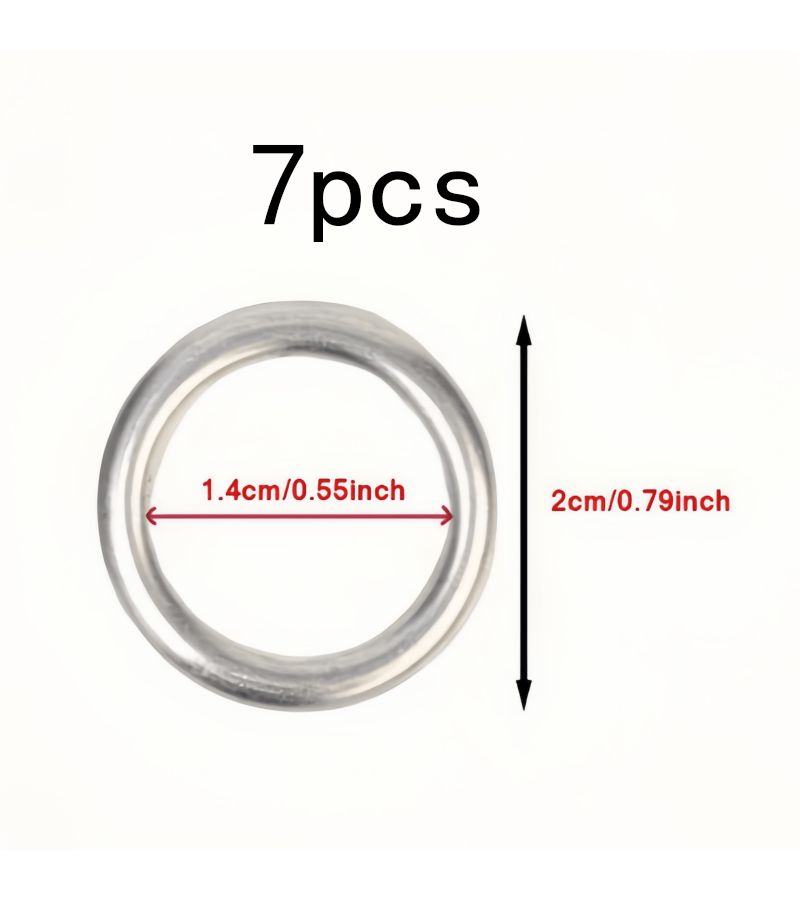 7pc Automotive Grade Aluminum Oil Pan Drain Bolt Gaskets Leak Proof High Temp Resistant Engine Parts - Image 1