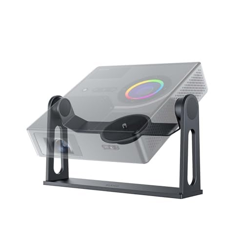 NexiGo Gimbal Desktop Stand for Nova Mini Projector 360 Degrees Adjustable Tilt Compact Stylish Design Easy Setup Ideal for Ceiling Bedroom Backyard - Image 1