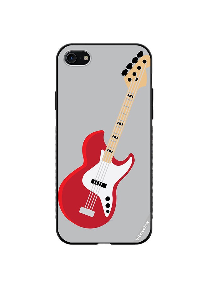 VR CREATIVE Protective Case Cover For Apple iPhone SE (2022) Bass Musical Design Multicolour - Image 1