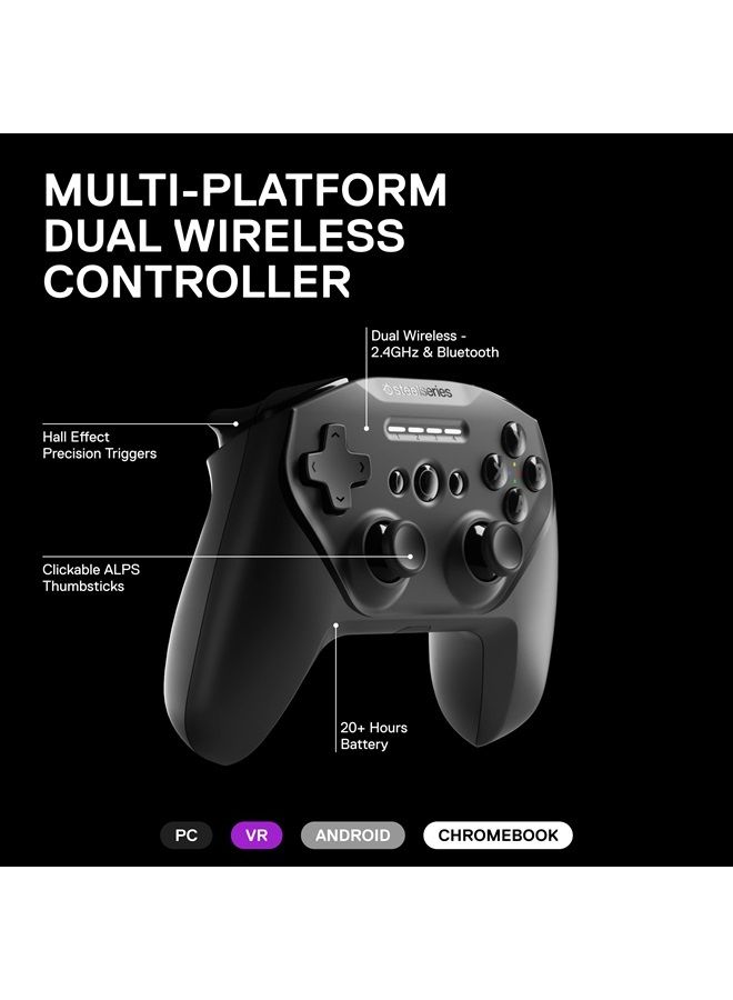 steelseries Stratus Duo Wireless Gaming Controller – Compatible with Android, Windows, VR, and Chromebooks – Dual-Wireless Connectivity – High-Performance Materials – Supports Fortnite Mobile - Image 3