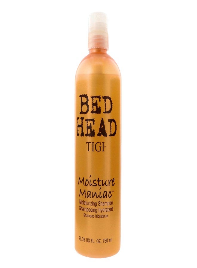 TIGI Bed Head Moisture Maniac Shampoo - For Lightweight Moisture, Replensishes Shine & Smoothness, Moisturizes Hair, For All Hair Types, 25.36 oz (Pack of 1) - Image 1