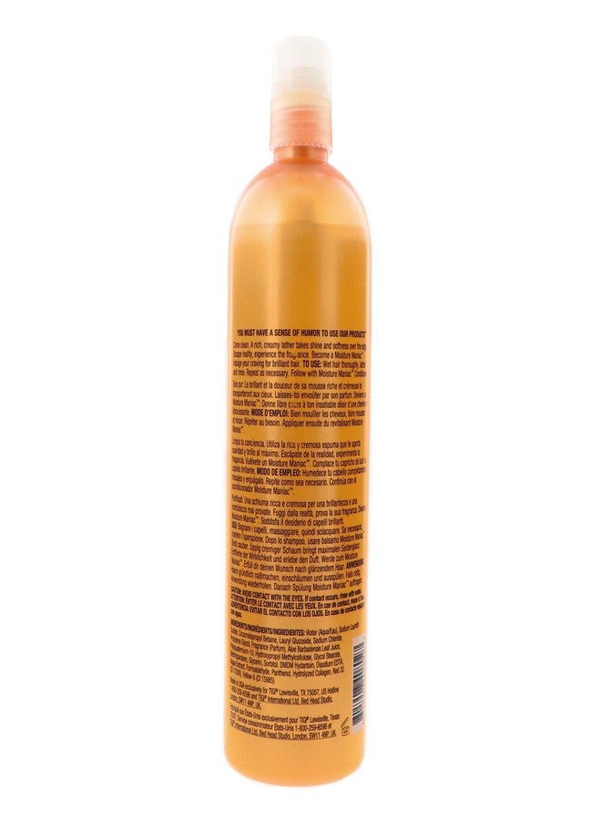 TIGI Bed Head Moisture Maniac Shampoo - For Lightweight Moisture, Replensishes Shine & Smoothness, Moisturizes Hair, For All Hair Types, 25.36 oz (Pack of 1) - Image 2