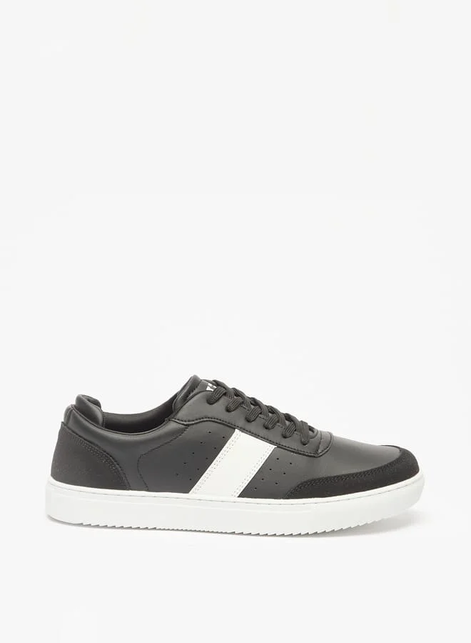ال بي ال من شو اكسبرس Men Panelled Lace-Up Sneakers