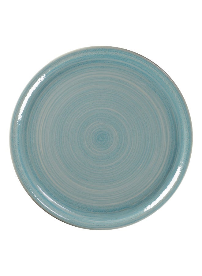 RAK Porcelain Spot Sapphire Blue Pizza Plate 33cm (12.9") | Elegant Hand-Decorated Rakstone Plate | Premium Quality Large Round Dinnerware | Perfect Pizza Plate for Restaurants, Cafes & Homes | Durable, Chip-Resistant & Lightweight | Oven, Microwave & Dishwasher Safe | Stylish Sapphire Blue Finish | Ideal for Gourmet Dining, Flatbreads & Sharing Dishes | Functional, Versatile & Sophisticated | Luxury Blue Porcelain Plate for Professional Foodservice & Fine Dining Collections - Image 4
