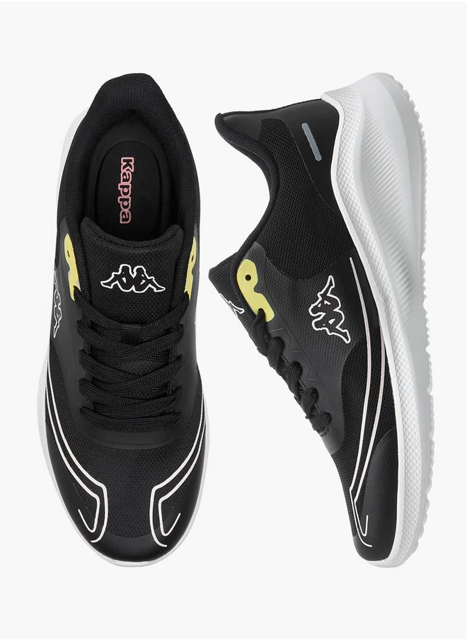 كابا Women's Logo Print Sports Shoes with Lace-Up Closure