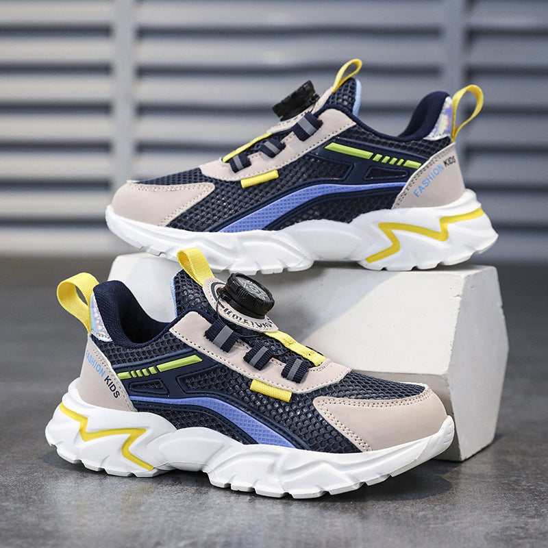 Children'S Sneaker Spring And Girls Non-Slip Lightweight Breathable Mesh Shoes Boys All-Match Casual Fashionable Children'S Shoes - Image 2