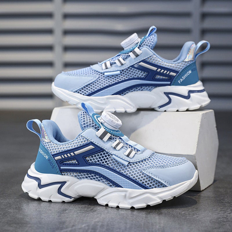 Children'S Sneaker Spring And Girls Non-Slip Lightweight Breathable Mesh Shoes Boys All-Match Casual Fashionable Children'S Shoes - Image 3