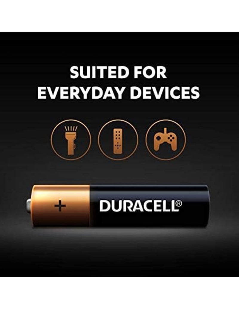 Duracell 8-Piece Superior Nylon Top Closure Type AAA Alkaline Batteries Multicolour - Image 3