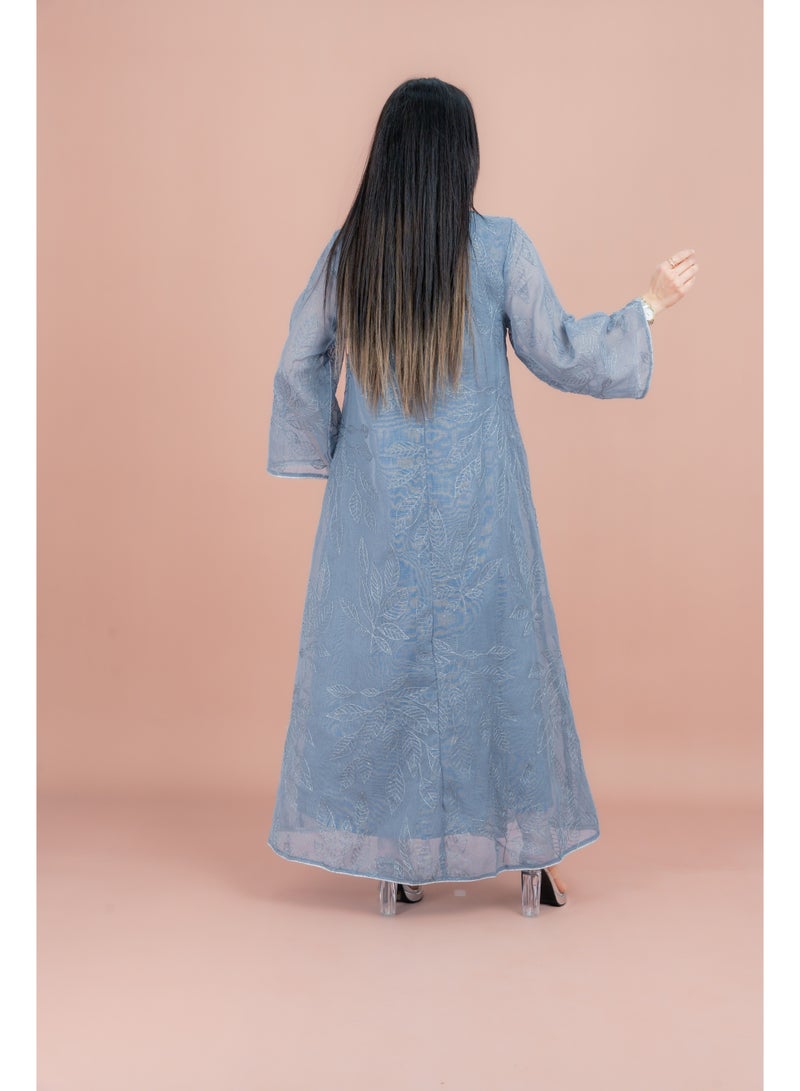 IKKXA Pearl and Pattern Elegance Jalabiya - Image 2