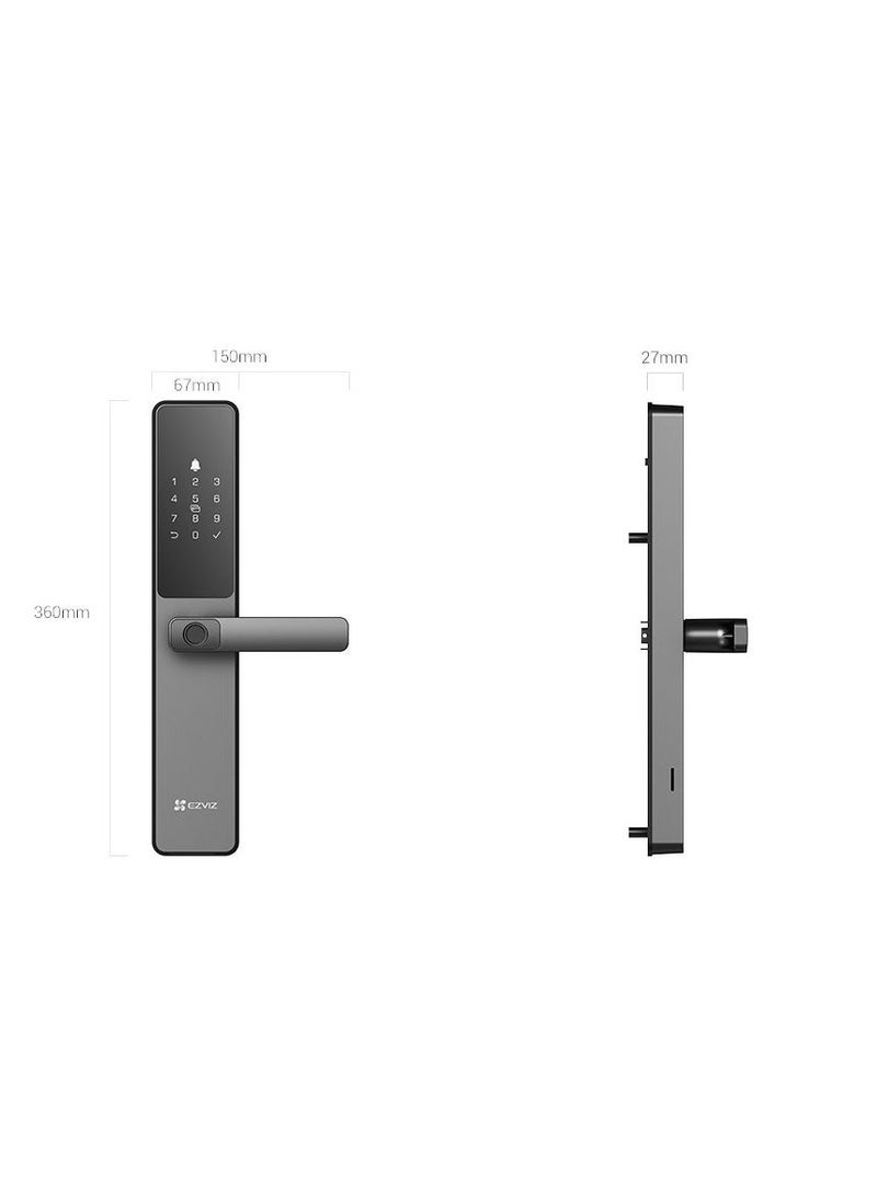 Ezviz DL05 Fingerprint Lock Your home security is at your fingertips - pzsku/Z1B77D45C76D6BEE8EA05Z/45/_/1724814269/96127344-697c-4f18-99d6-d78415b22b7b