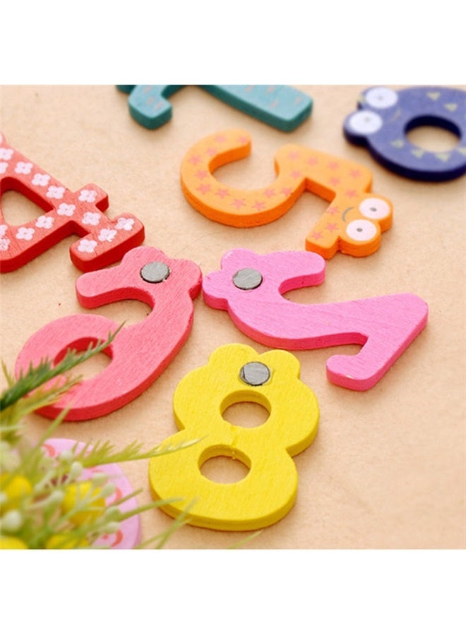 10-Piece Cartoon Numbers Style Magnetic Toy Set， Animals Number 0 to 9 Patches  - Image 3