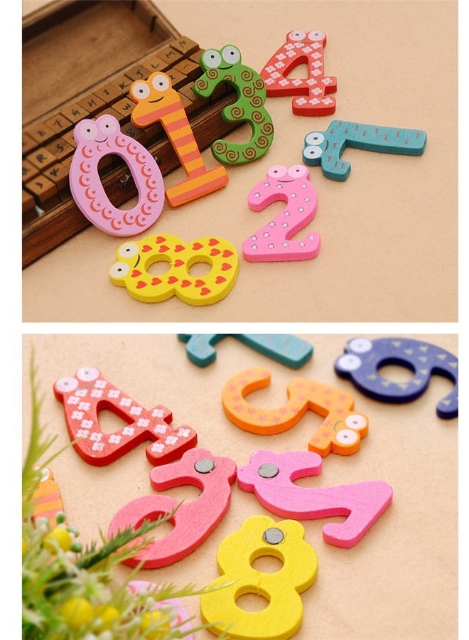 10-Piece Cartoon Numbers Style Magnetic Toy Set， Animals Number 0 to 9 Patches  - Image 5