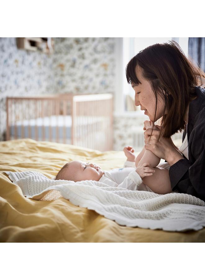 زبون بطانية، بيضاء، 70×90 سم - Image 4