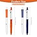 KFHENSOMR Pen That Sprays Water Water Spary Kids Toy Pen 2 in 1 Funny Prank Retractable Pens for Pranks and Tricks Writing and Spraying Blue Red Orange 3pcs - Image 4