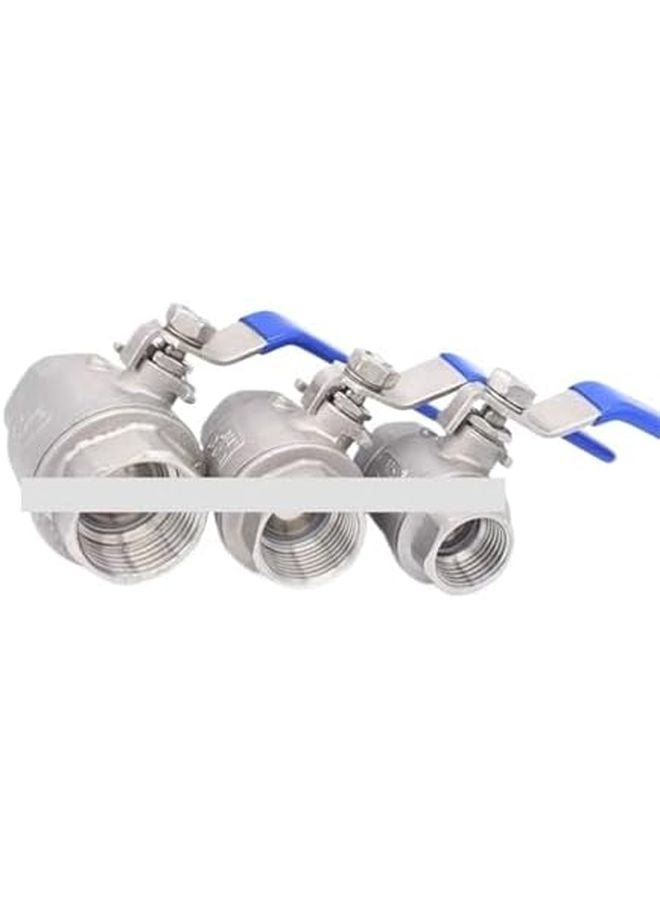 Stainless Steel SS304 Ball Valve DN10 1 4 3 8 1 2 3 4 Inch - Image 3