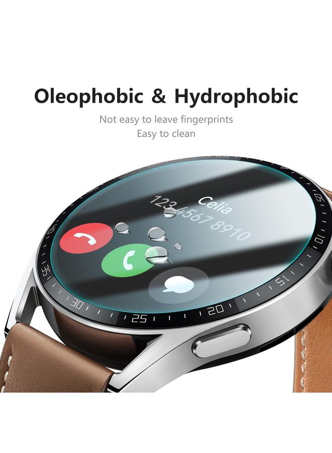 erorex 2 Pcs For Huawei Watch Gt 3 46Mm Crystal Screen Protector Anti-Scratch Watch Film - Image 5