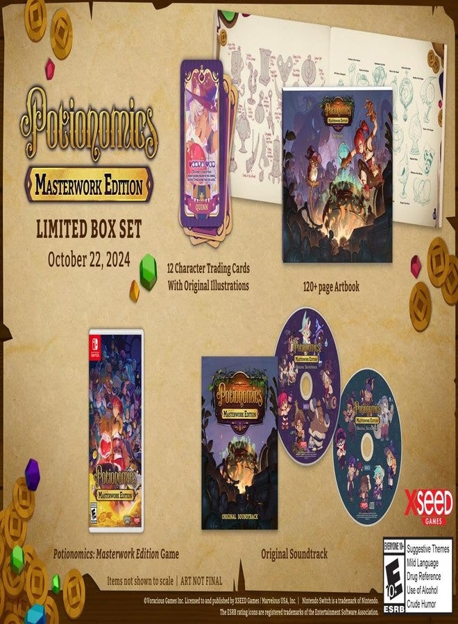 Xseed Games Potionomics Masterwork Edition - Limited Box Set - NSW - Image 2